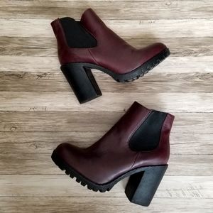 Soda brand Chelsea boots sz 7 chunky 90s y2k
